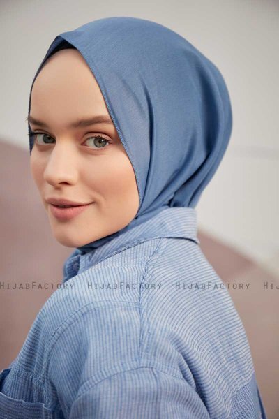 Silky Plain - Hijab Bleu