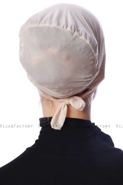 Defne - Bonnet Parizien Beige - Ecardin