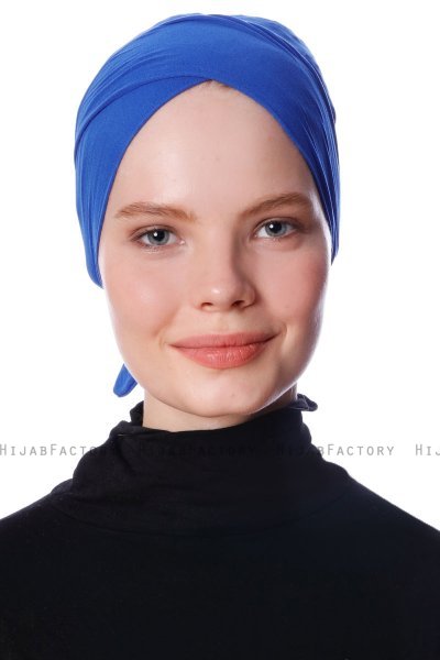 Defne - Bonnet Parizien Bleu - Ecardin