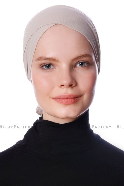 Defne - Bonnet Parizien Taupe Clair - Ecardin