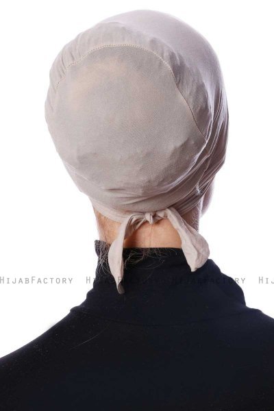 Defne - Bonnet Parizien Taupe Clair - Ecardin