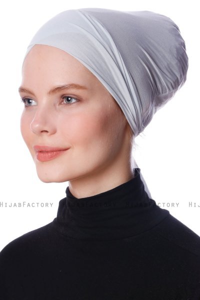 Defne - Bonnet Parizien Gris Clair - Ecardin