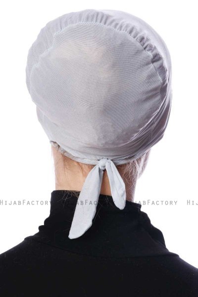 Defne - Bonnet Parizien Gris Clair - Ecardin