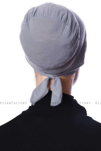 Defne - Bonnet Parizien Gris Foncé - Ecardin