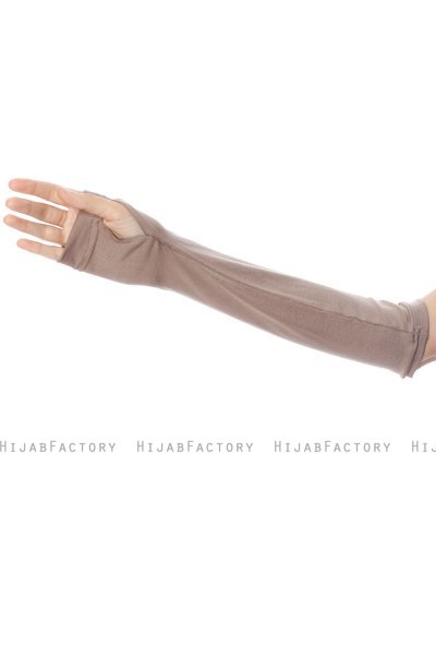 Derin - Couverture d'Cou & Manchettes Taupe Foncé