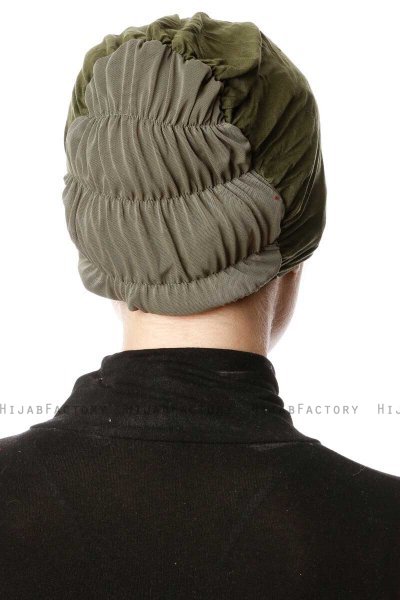 Dilara - Bonnet Kaki - Ecardin
