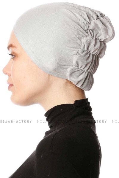 Dilara - Bonnet Gris Clair - Ecardin