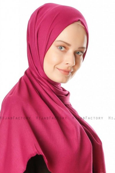 Ece - Hijab Pashmina Fuchsia