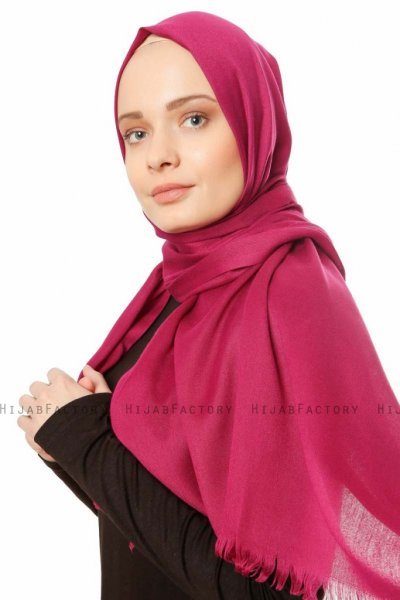 Ece - Hijab Pashmina Fuchsia