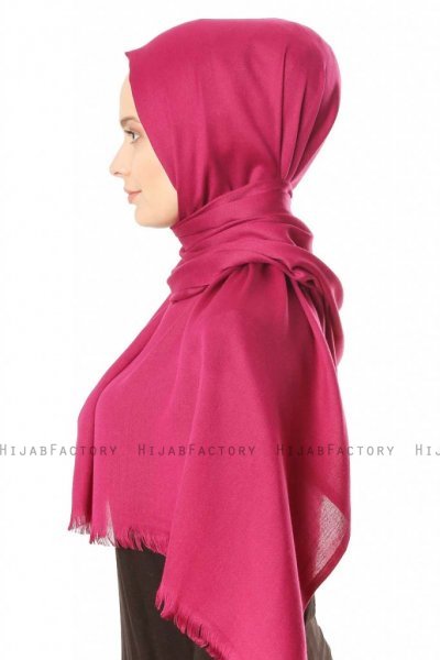 Ece - Hijab Pashmina Fuchsia