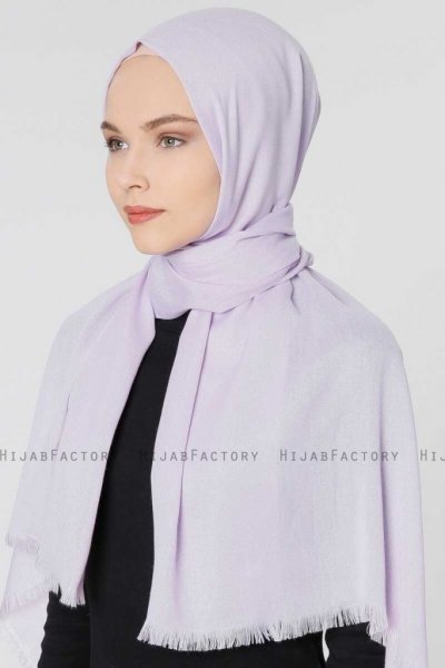Ece Ljus Lila Pashmina Hijab Sjal Halsduk 400052b