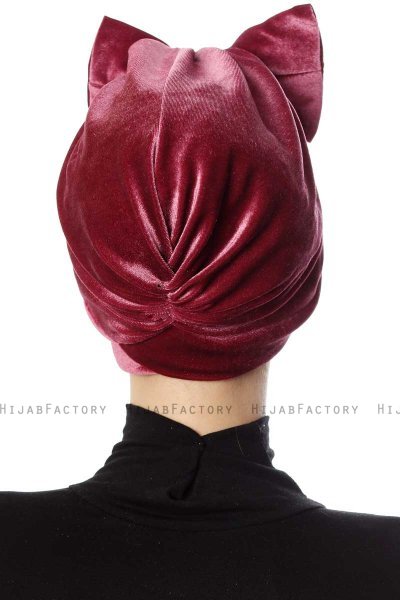 Ekin - Turban Rose Foncé
