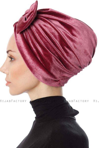 Ekin - Turban Rose Foncé