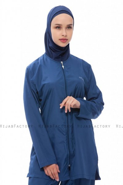 Elanur Marinblå Burkini Tesmay 280439b