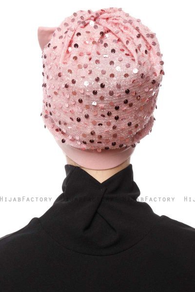 Enfleda - Turban Vieux Rose