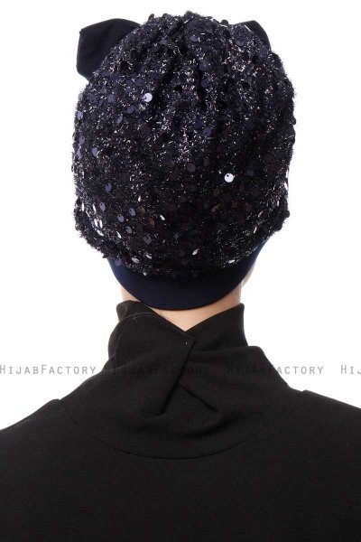 Enfleda - Turban Bleu Marin