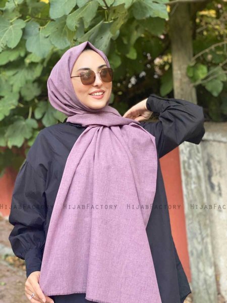 Ermina - Hijab Coton Violet - Mirach
