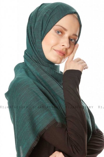 Esana - Hijab Vert Foncé - Madame Polo