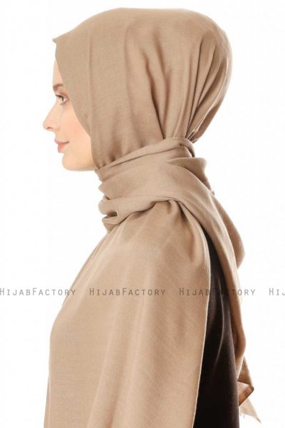 Esana - Hijab Taupe - Madame Polo