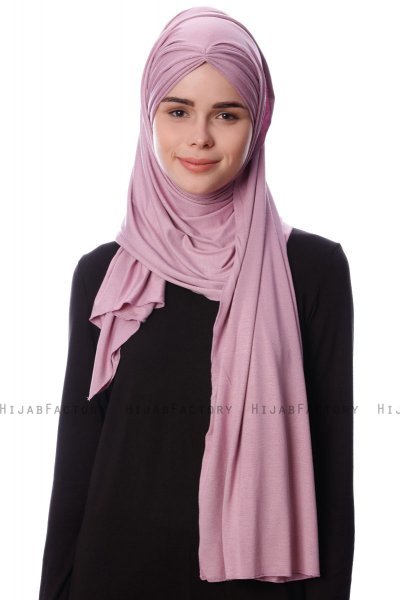 Eslem - Hijab Pile Jersey Violet - Ecardin