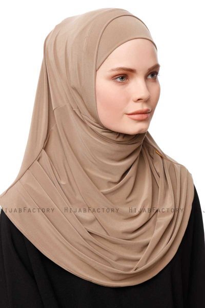 Esma - Hijab Amira Dark Gold - Firdevs