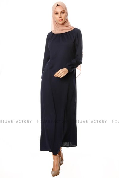 Esra - Robe Bleu Marin - Miss Halima