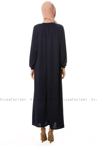 Esra - Robe Bleu Marin - Miss Halima
