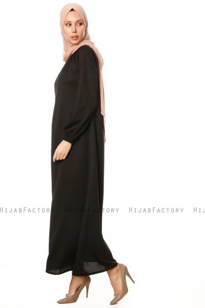 Esra - Robe Noir - Miss Halima