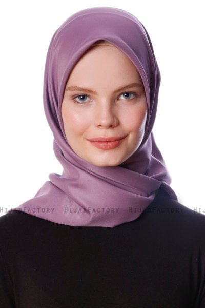 Eylul - Hijab Rayon Carré Violet