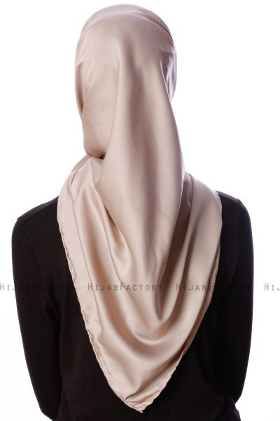 Eylul - Hijab Rayon Carré Taupe