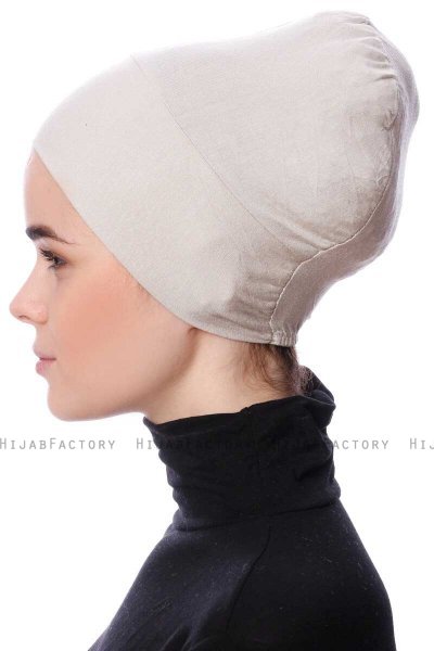 Fatma - Bonnet Beige Clair - Özsoy