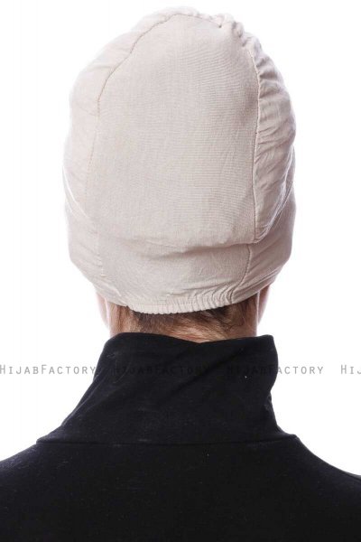 Fatma - Bonnet Beige Clair - Özsoy