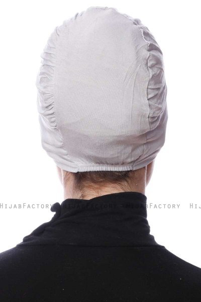 Fatma - Bonnet Gris Clair - Özsoy