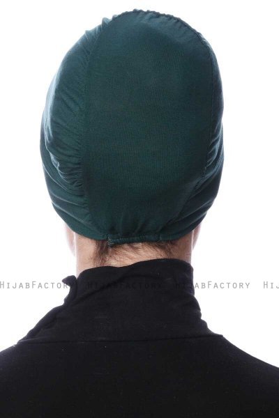 Fatma - Bonnet Vert Foncé - Özsoy