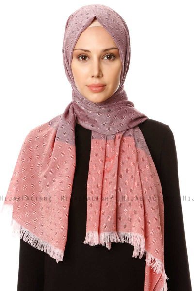 Fehime - Hijab Rose Foncé - Özsoy