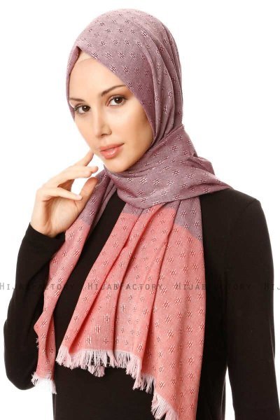 Fehime - Hijab Rose Foncé - Özsoy