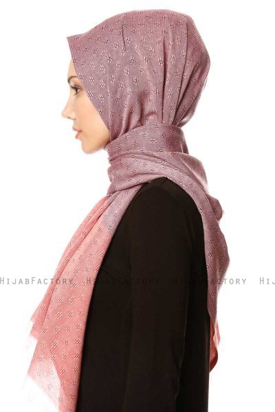 Fehime - Hijab Rose Foncé - Özsoy