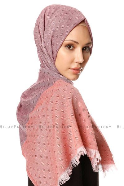 Fehime - Hijab Rose Foncé - Özsoy