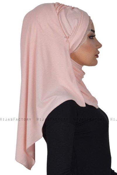 Filippa - Hijab Coton Pratique Vieux Rose - Ayse Turban