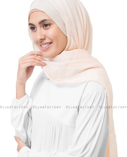 Frappe - Beige Viskos Hijab 5RA31d