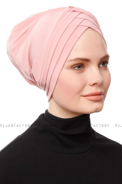 Gamze - Turban Vieux Rose