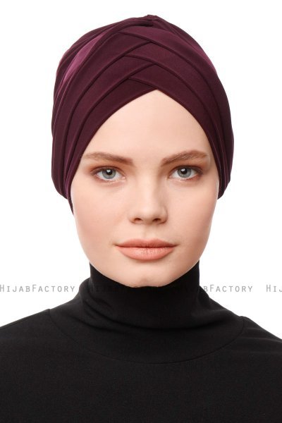 Gamze - Turban Prune
