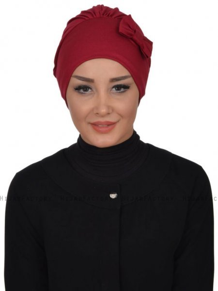 Halima Bordeaux Turban Ayse Turban Tasarim 321706b