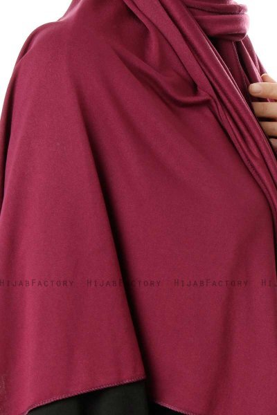 Hande - Hijab En Coton Cherry - Gülsoy