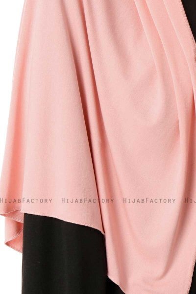 Hande - Hijab En Coton Saumon - Gülsoy