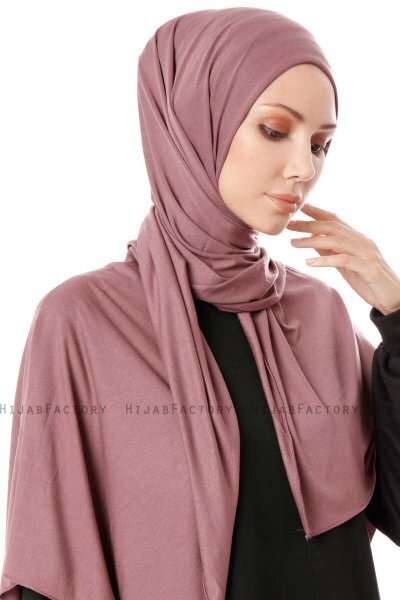 Hande - Hijab En Coton Violet Clair - Gülsoy