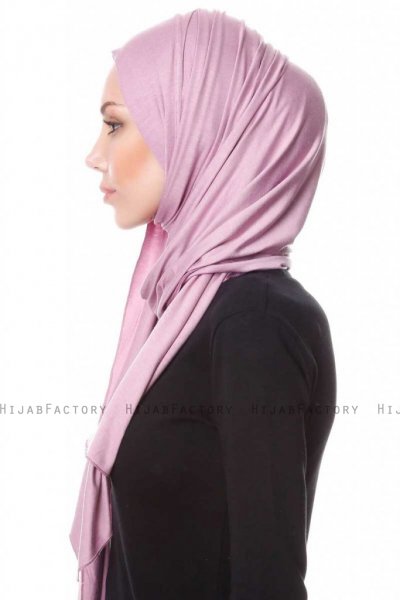 Hanfendy Lila Praktisk One Piece Hijab Sjal 201746c