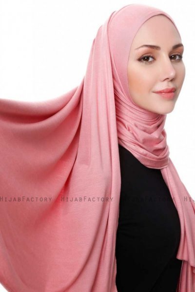 Hanfendy Mörkrosa Praktisk One Piece Hijab Sjal 201747d