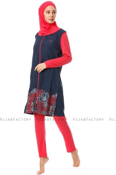 Hatice - Burkini Bleu Marin - Tesmay