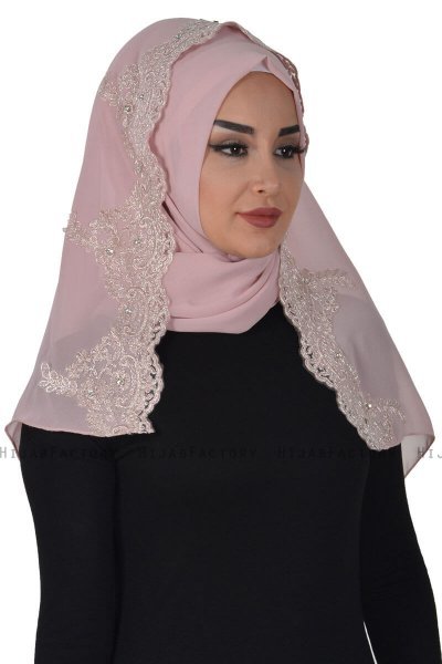 Helena - Hijab Pratique Vieux Rose - Ayse Turban